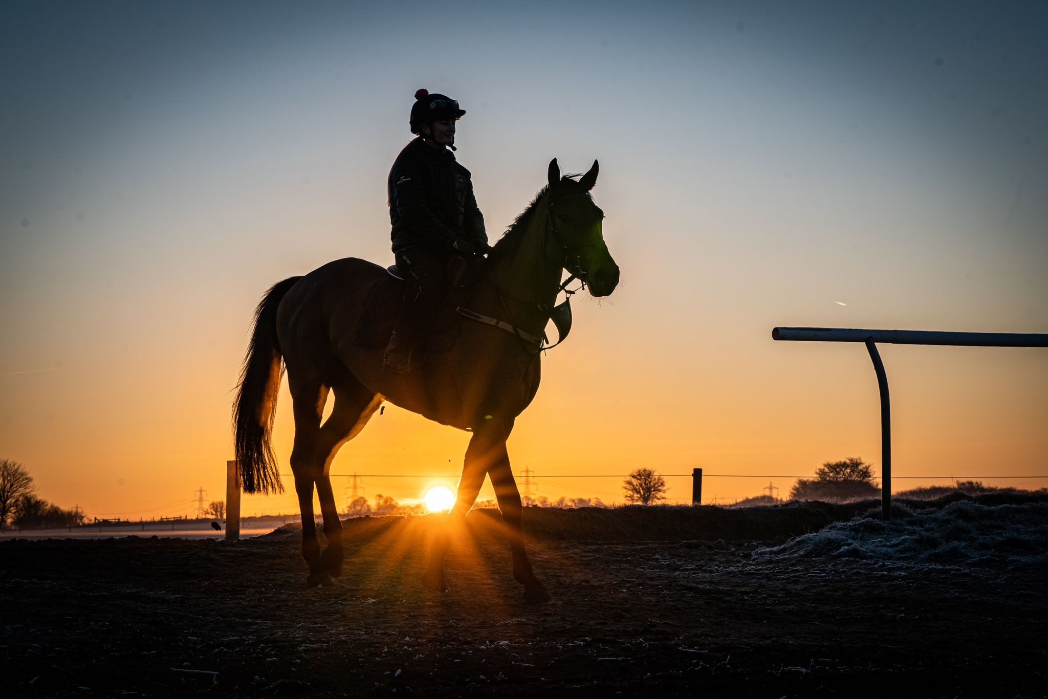 Race2Rescource Liz Jucke header image 6 sunset solo ride